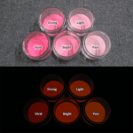 Orange発光ベース 0100【レッド・ピンク着色・ハイブリッドカラー蓄光パウダー】LumickColor/ルミックカラー