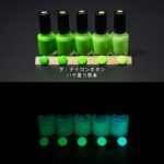 Blue発光ベース 0050【グリーン着色・1液アクリル2液ウレタン 蓄光塗料(夜光塗料)】LumickColorルミックカラー