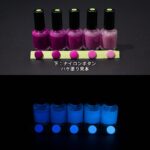 Blue発光ベース 0080【パープル着色・1液アクリル2液ウレタン 蓄光塗料(夜光塗料)】LumickColorルミックカラー