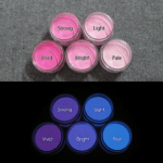 Blue発光ベース 0090【パープルピンク着色・繊維プリント用蓄光インク】LumickColorルミックカラー
