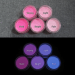 Blue発光ベース 0095【パープルピンク着色・繊維プリント用蓄光インク】LumickColorルミックカラー