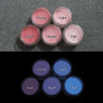 Blue発光ベース 0235【赤茶着色・繊維プリント用蓄光インク】LumickColorルミックカラー