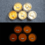 Orange発光ベース 0035【イエロー着色・繊維プリント用蓄光インク】LumickColorルミックカラー