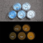 Orange発光ベース 0070【ブルー着色・繊維プリント用蓄光インク】LumickColorルミックカラー