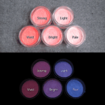 Blue発光ベース 0015【レッド・ピンク着色・ハイブリッドカラー蓄光パウダー】LumickColor/ルミックカラー