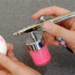 エアブラシを使って光る蓄光塗装！～蓄光パウダーの塗料化と塗装方法～