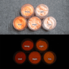 Orange発光ベース 0025【オレンジ着色・繊維プリント用蓄光インク】LumickColorルミックカラー