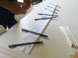 伝統の藍染め技法『すくも藍本建て正藍染め』体験ワークショップ