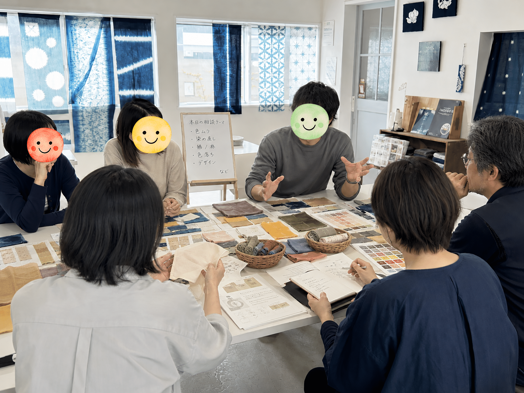 持ち込み染色をプロに相談｜趣味染色の「不安」を「確信」に変えるワークショップ